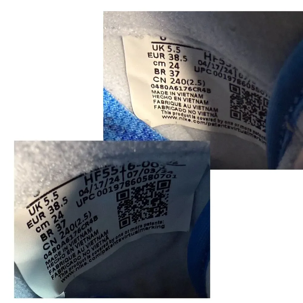 Nike Air Force 1 Low SP x STASH Collab Grey/Blue HF5516-001 M 6 W 7.5 NIB - Picture 7 of 10